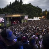 Les organisateurs du festival du Gurten se sont montrés satisfaits de l'édition 2025. KEYSTONE/ANTHONY ANEX
